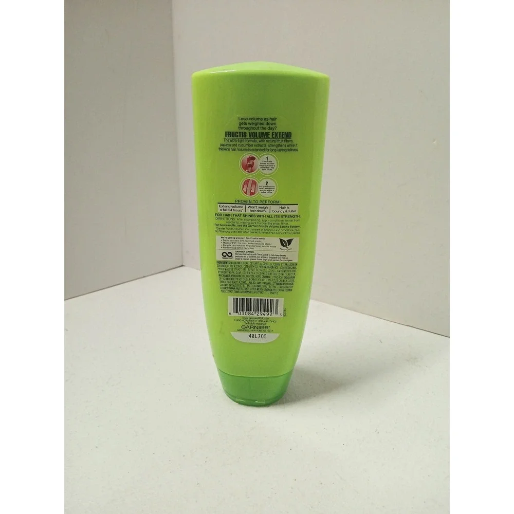 New Garnier Fructis Fortifying Conditioner Volume‎ Extend for Fine or Flat Hair.
